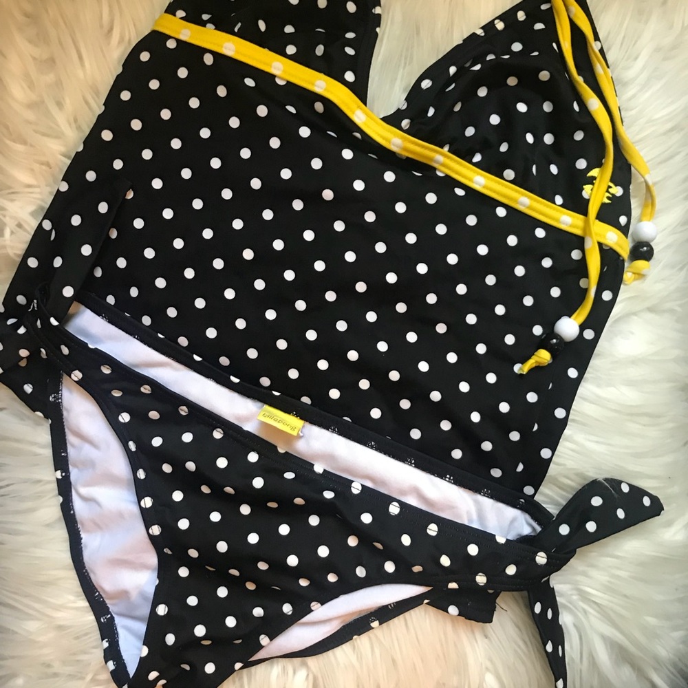 BILLABONG POLKA DOT TANKINI SWIMSUIT